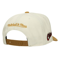 Chicago Bulls Ochre Dusted Double Two-Toned Pro Crown Adjustable Hat Cream
