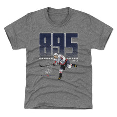 NHL Alexander Ovechkin Washington Capitals 500 Level Youth NHL All-Time Leading Goal Scorer Bold T-Shirt - Gray