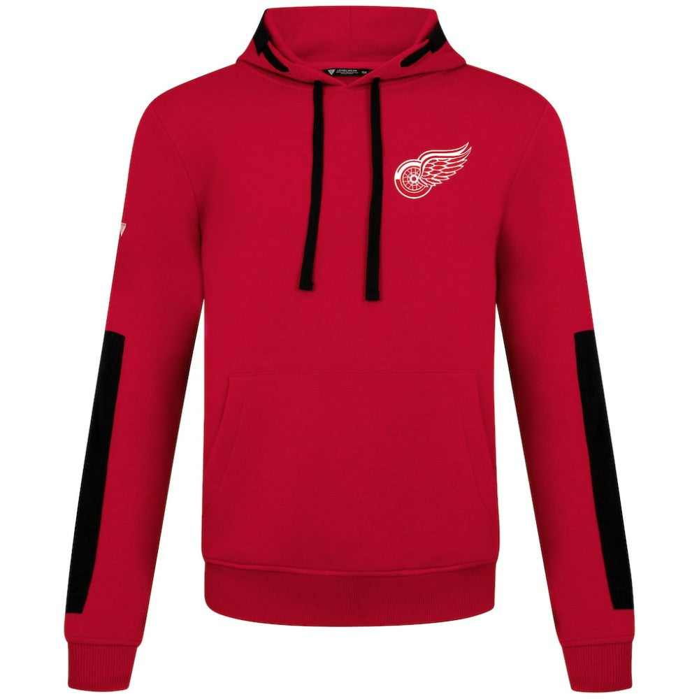 NHL Detroit Red Wings Levelwear Bombay Response Pullover Hoodie - Red