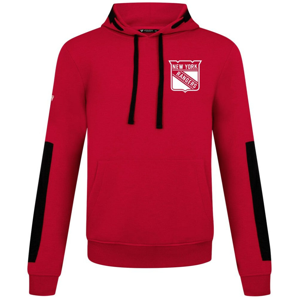 NHL New York Rangers Levelwear Bombay Response Pullover Hoodie - Red