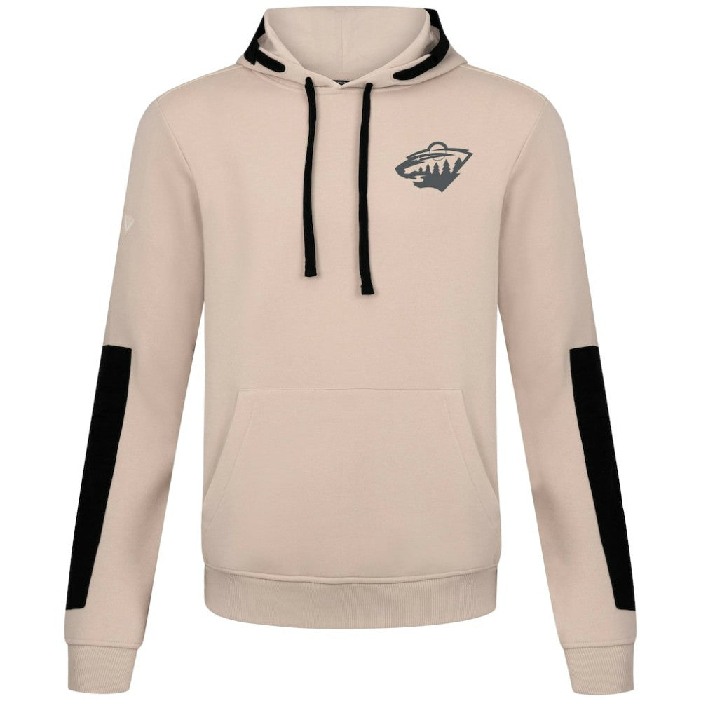 NHL Minnesota Wild Levelwear Bombay Response Pullover Hoodie - Khaki