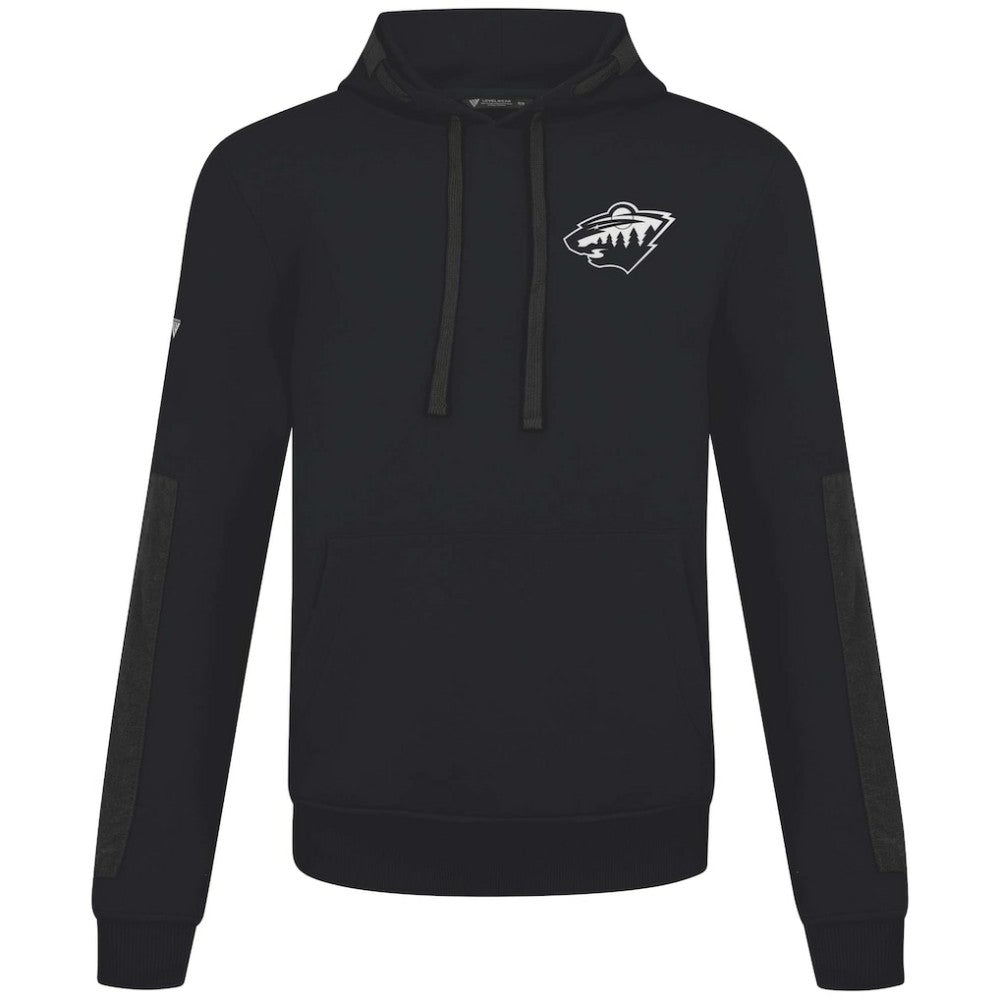 NHL Minnesota Wild Levelwear Bombay Response Pullover Hoodie - Black