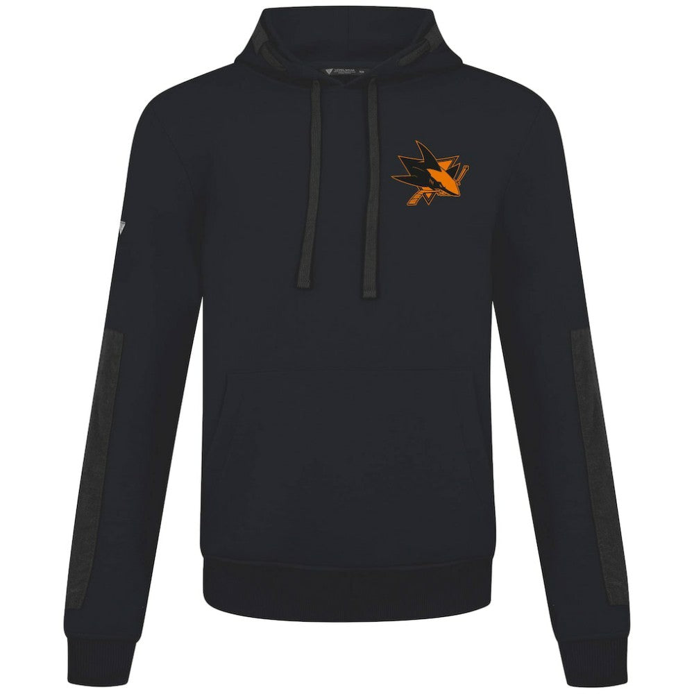 NHL San Jose Sharks Levelwear Bombay Response Pullover Hoodie - Black