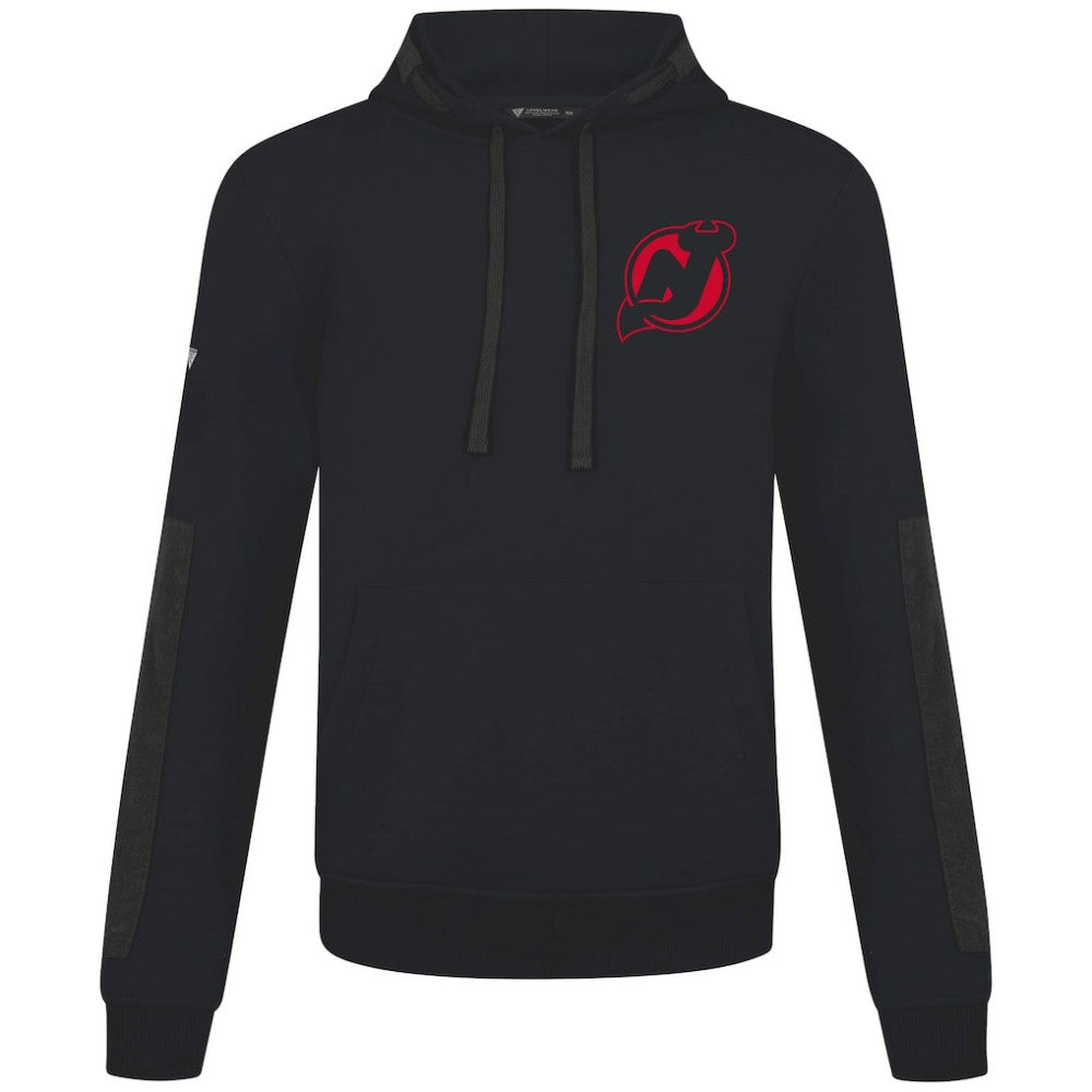 NHL New Jersey Devils Levelwear Bombay Response Pullover Hoodie - Black