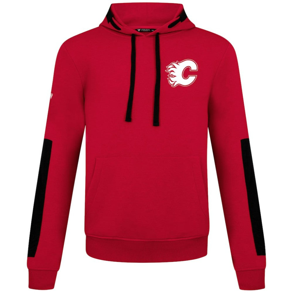 NHL Calgary Flames Levelwear Bombay Response Pullover Hoodie - Red