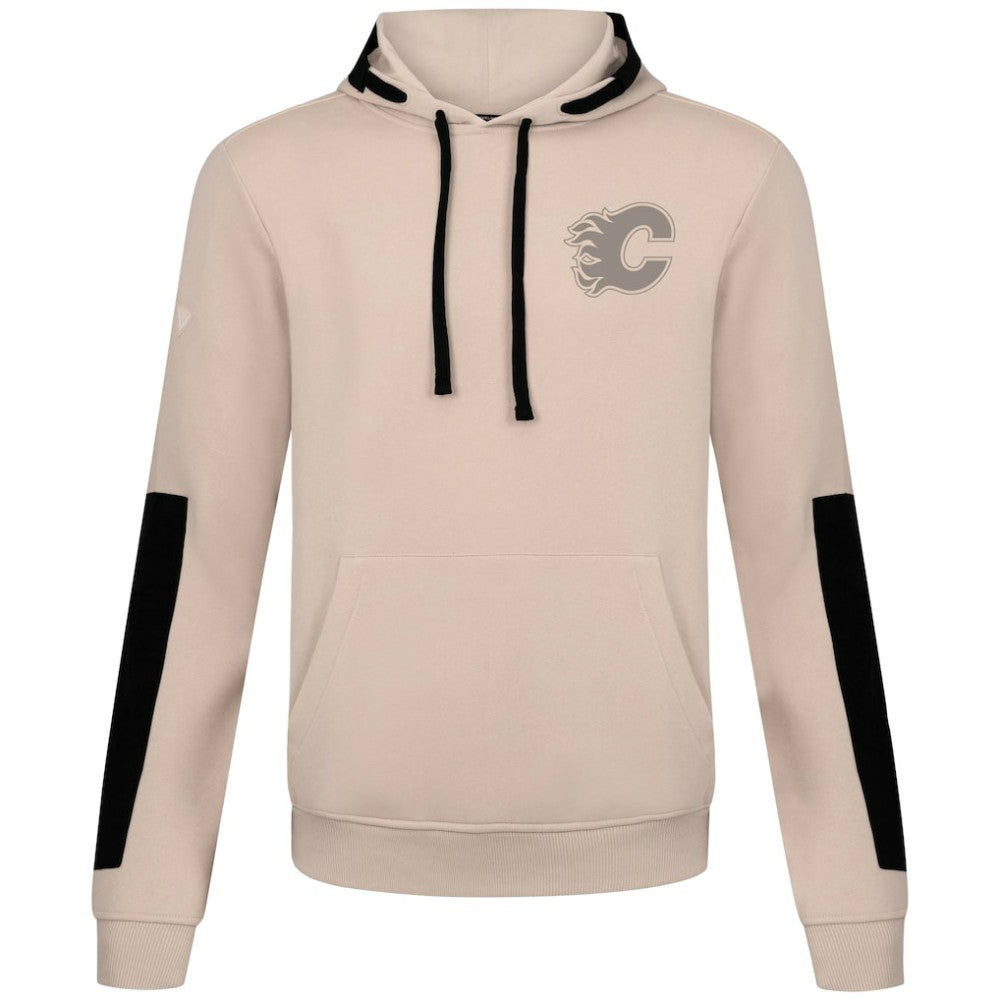 NHL Calgary Flames Levelwear Bombay Response Pullover Hoodie - Khaki