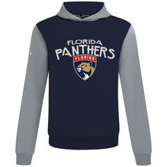 NHL Florida Panthers Levelwear Ultimate Mission Pullover Hoodie - Navy/Gray