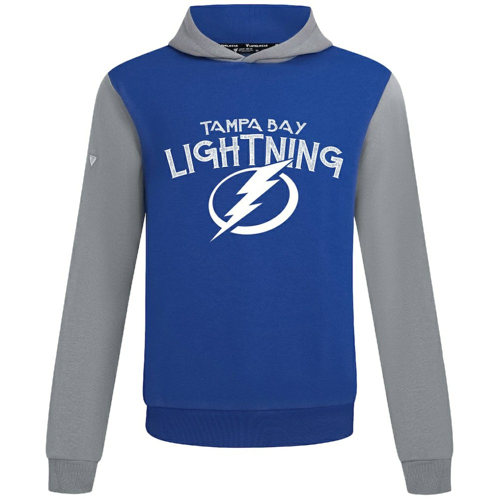 NHL Tampa Bay Lightning Levelwear Ultimate Mission Pullover Hoodie - Royal/Gray