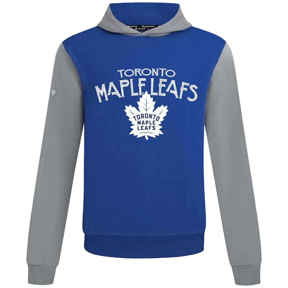 NHL Toronto Maple Leafs Levelwear Ultimate Mission Pullover Hoodie - Royal/Gray