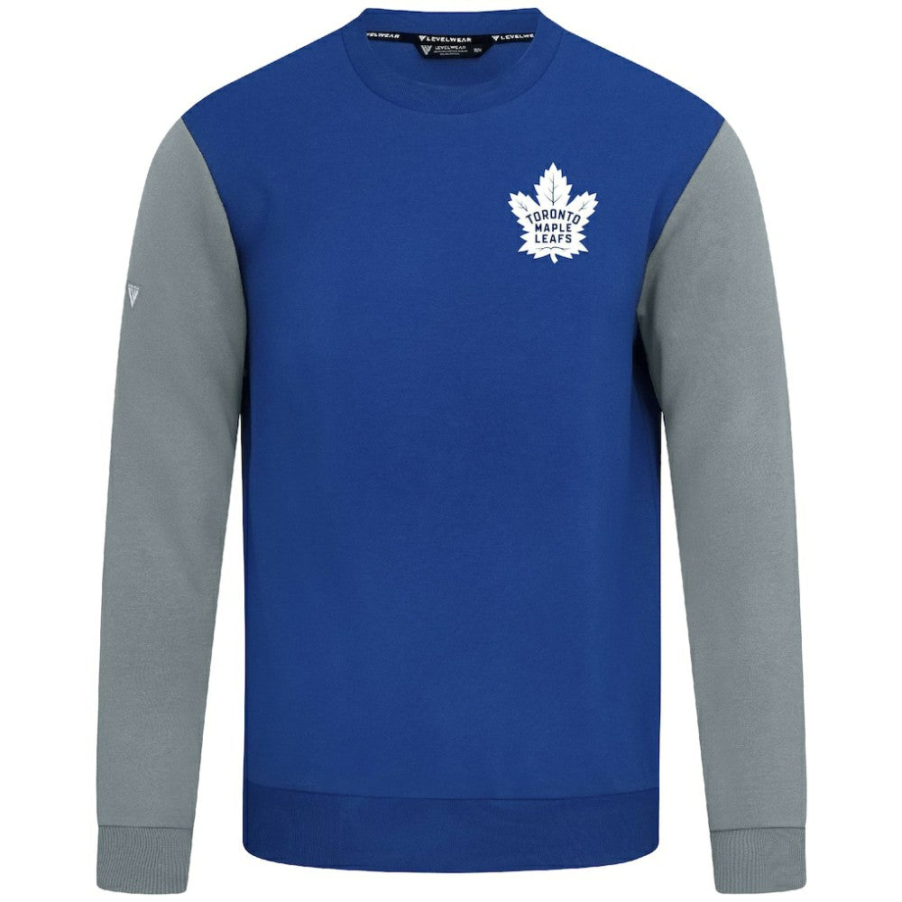 NHL Toronto Maple Leafs Levelwear Ultimate Response Sweatshirt - Royal/Gray