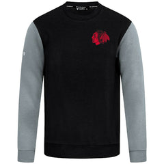 NHL Chicago Blackhawks Levelwear Ultimate Response Sweatshirt - Black/Gray
