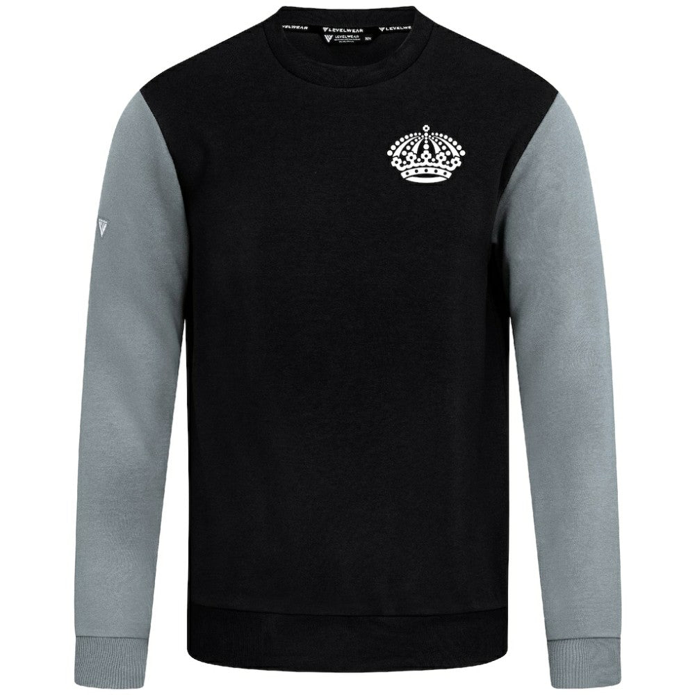 NHL Los Angeles Kings Levelwear Ultimate Response Sweatshirt - Black/Gray