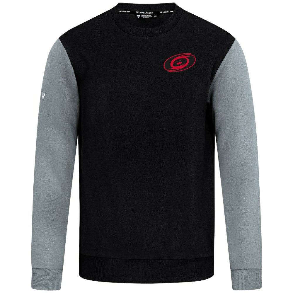 NHL Carolina Hurricanes Levelwear Ultimate Response Sweatshirt - Black/Gray