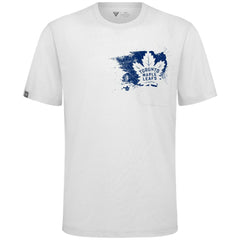 NHL Toronto Maple Leafs Levelwear Focal Blasted T-Shirt - White