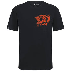 NHL Anaheim Ducks Levelwear Focal Blasted T-Shirt - Black