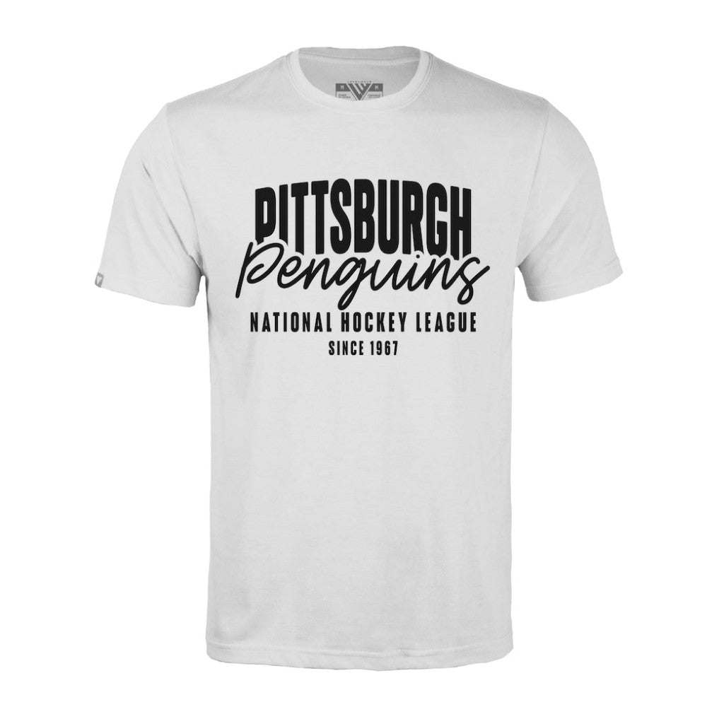 NHL Pittsburgh Penguins Levelwear Richmond Response T-Shirt - White
