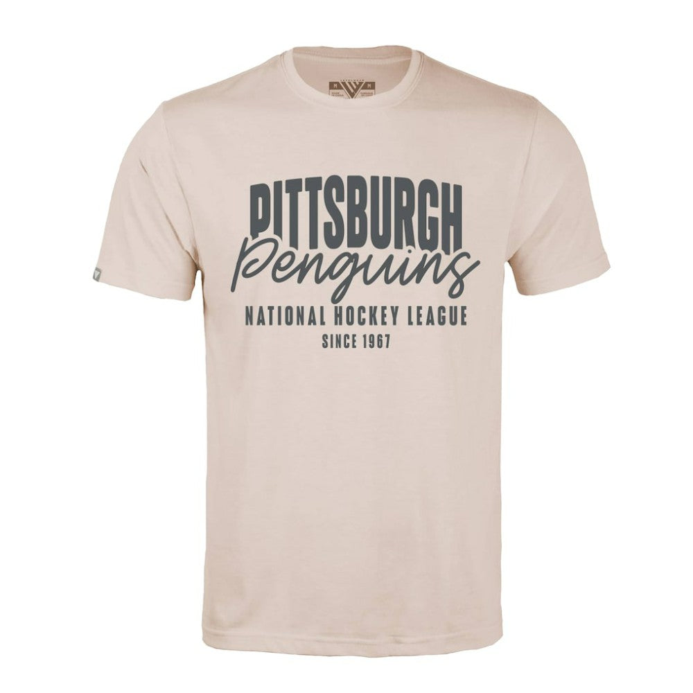 NHL Pittsburgh Penguins Levelwear Richmond Response T-Shirt - Khaki