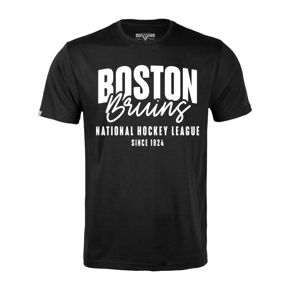 NHL Boston Bruins Levelwear Richmond Response T-Shirt - Black