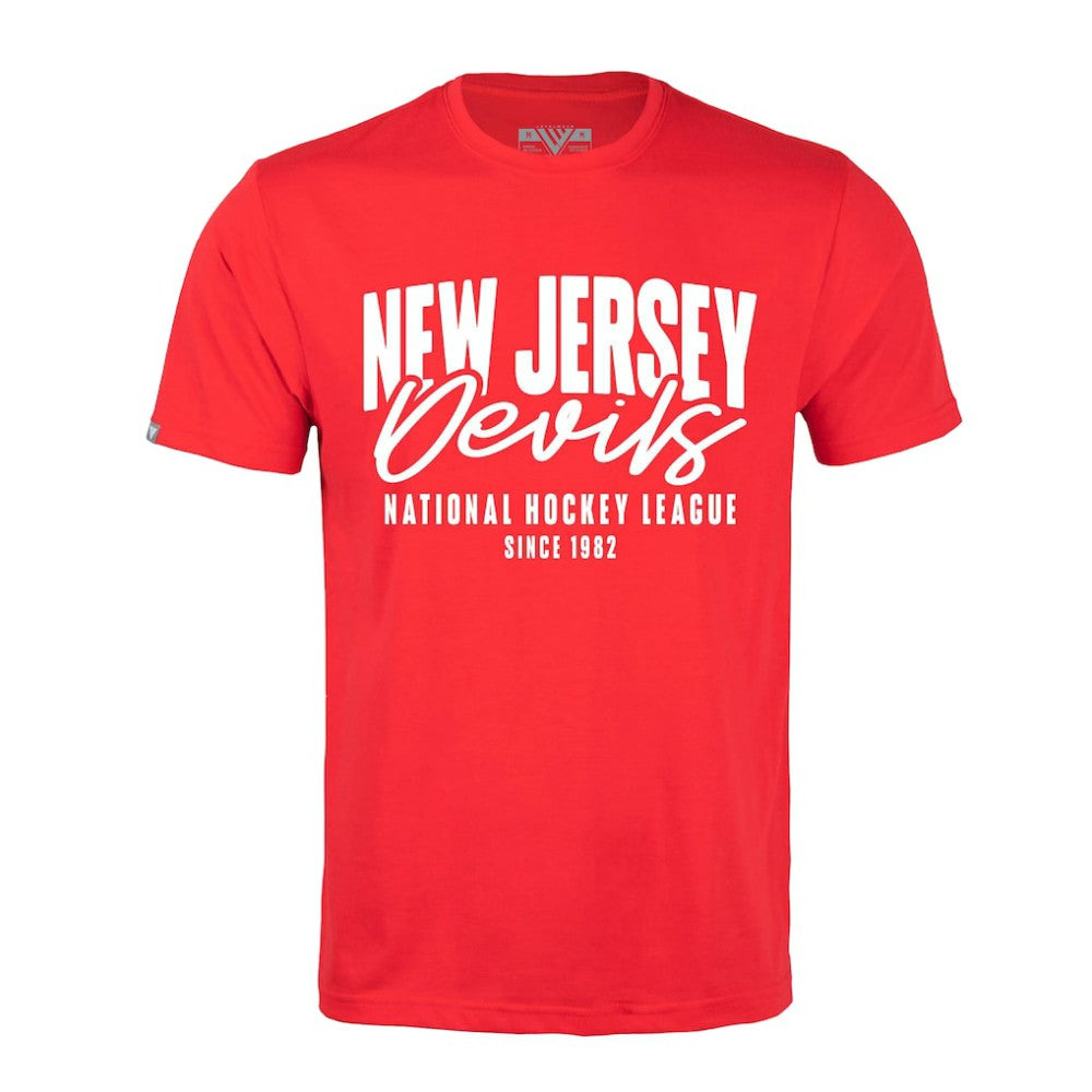 NHL New Jersey Devils Levelwear Richmond Response T-Shirt - Red