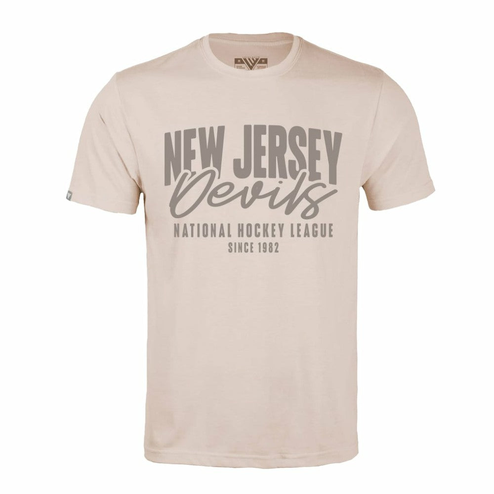 NHL New Jersey Devils Levelwear Richmond Response T-Shirt - Khaki