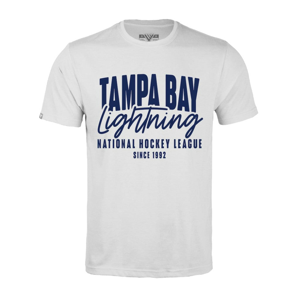 NHL Tampa Bay Lightning Levelwear Richmond Response T-Shirt - White