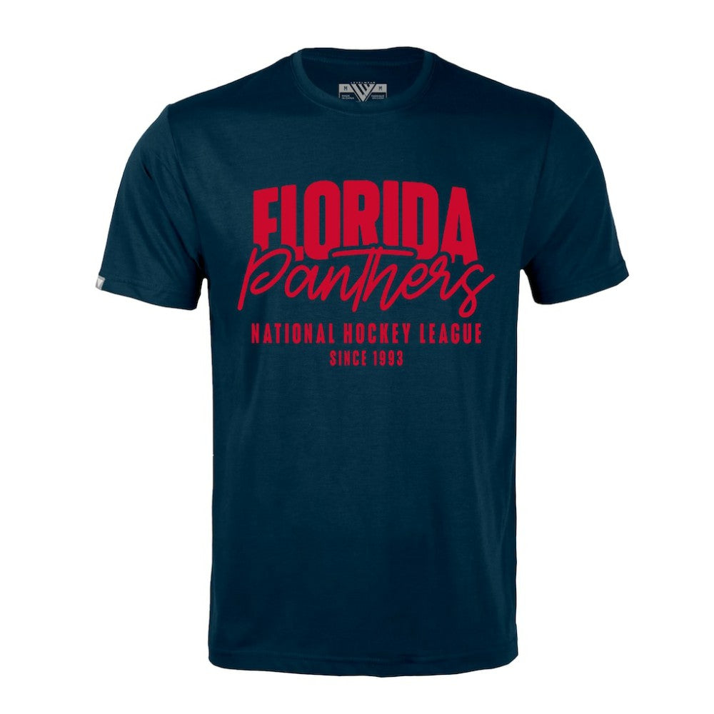 NHL Florida Panthers Levelwear Richmond Response T-Shirt - Navy