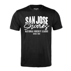 NHL San Jose Sharks Levelwear Richmond Response T-Shirt - Black
