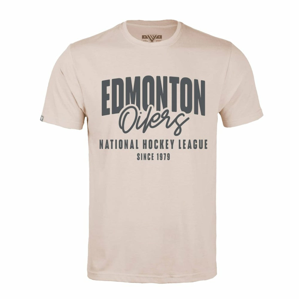 NHL Edmonton Oilers Levelwear Richmond Response T-Shirt - Khaki