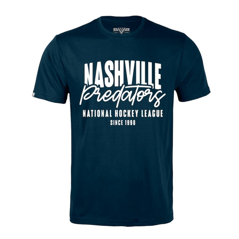 NHL Nashville Predators Levelwear Richmond Response T-Shirt - Navy