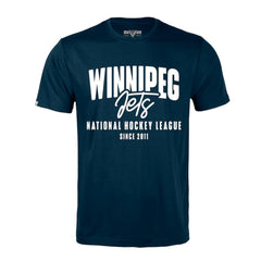 NHL Winnipeg Jets Levelwear Richmond Response T-Shirt - Navy