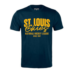 NHL St. Louis Blues Levelwear Richmond Response T-Shirt - Navy