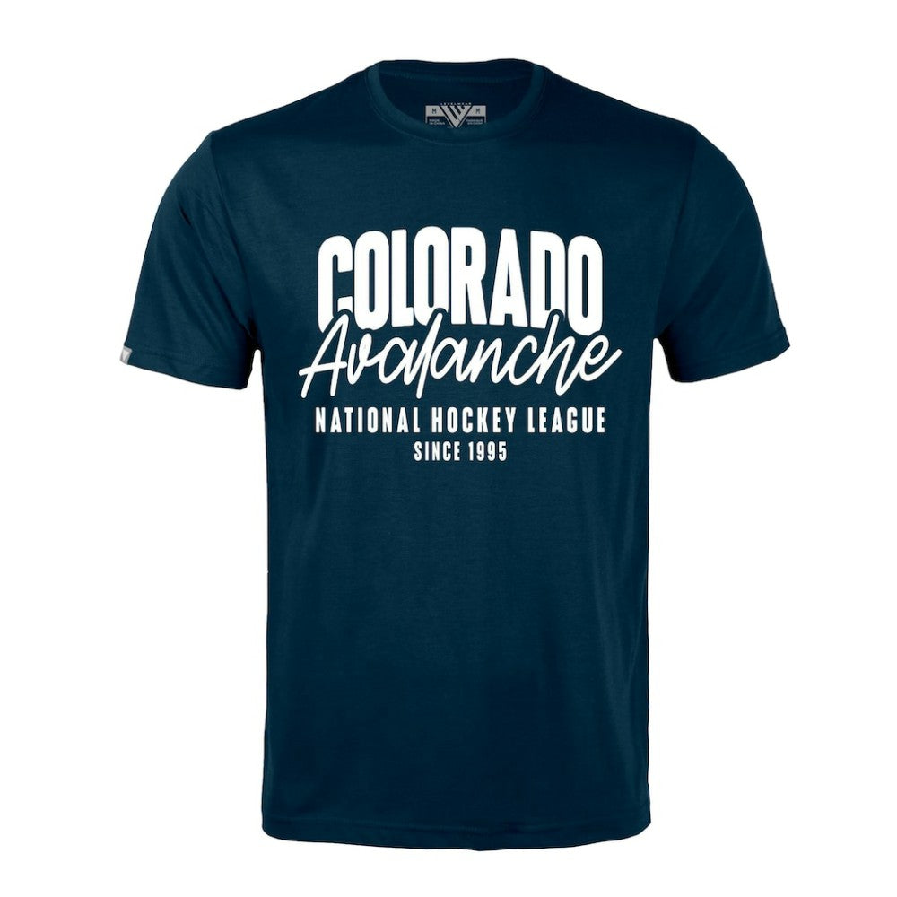 NHL Colorado Avalanche Levelwear Richmond Response T-Shirt - Navy