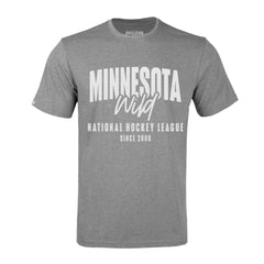 NHL Minnesota Wild Levelwear Richmond Response T-Shirt - Gray