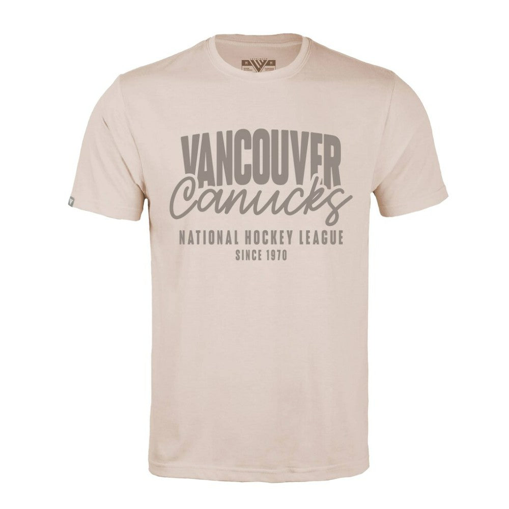NHL Vancouver Canucks Levelwear Richmond Response T-Shirt - Khaki