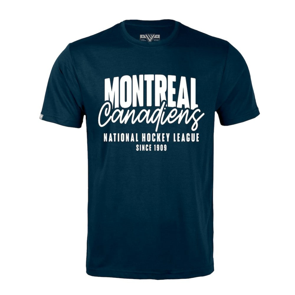 NHL Montreal Canadiens Levelwear Richmond Response T-Shirt - Navy