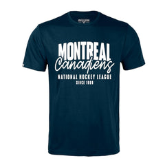 NHL Montreal Canadiens Levelwear Richmond Response T-Shirt - Navy