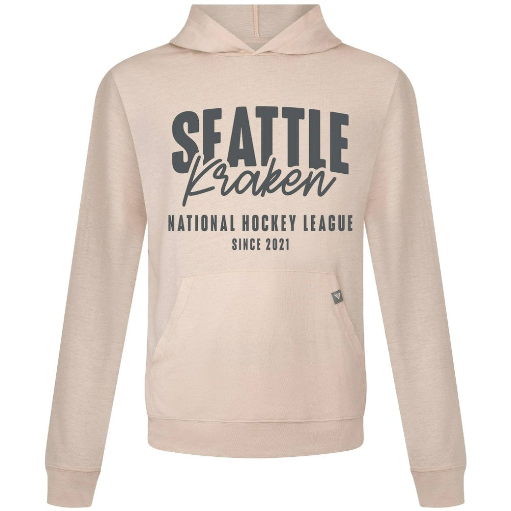 NHL Seattle Kraken Levelwear Relay Response Pullover Hoodie - Khaki