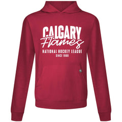 NHL Calgary Flames Levelwear Relay Response Pullover Hoodie - Red