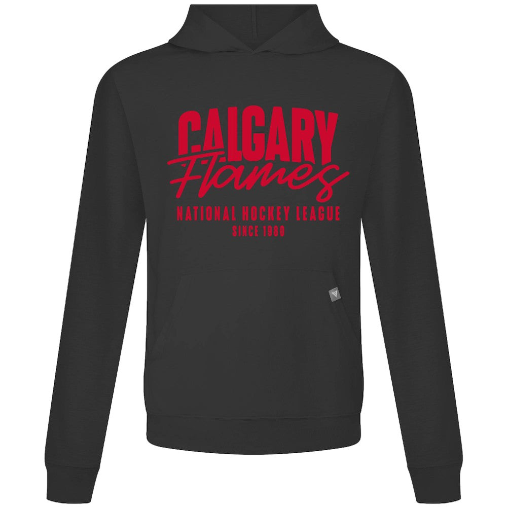 NHL Calgary Flames Levelwear Relay Response Pullover Hoodie - Black