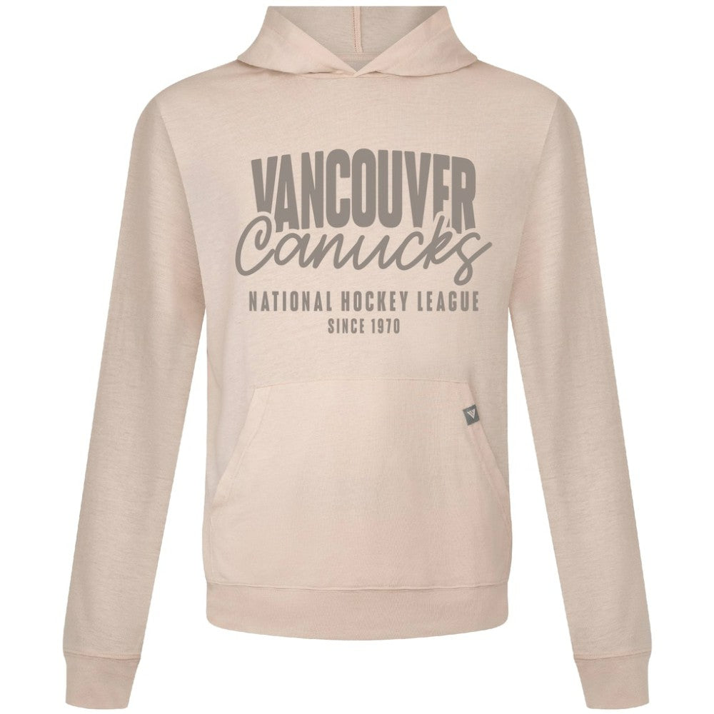 NHL Vancouver Canucks Levelwear Relay Response Pullover Hoodie - Khaki