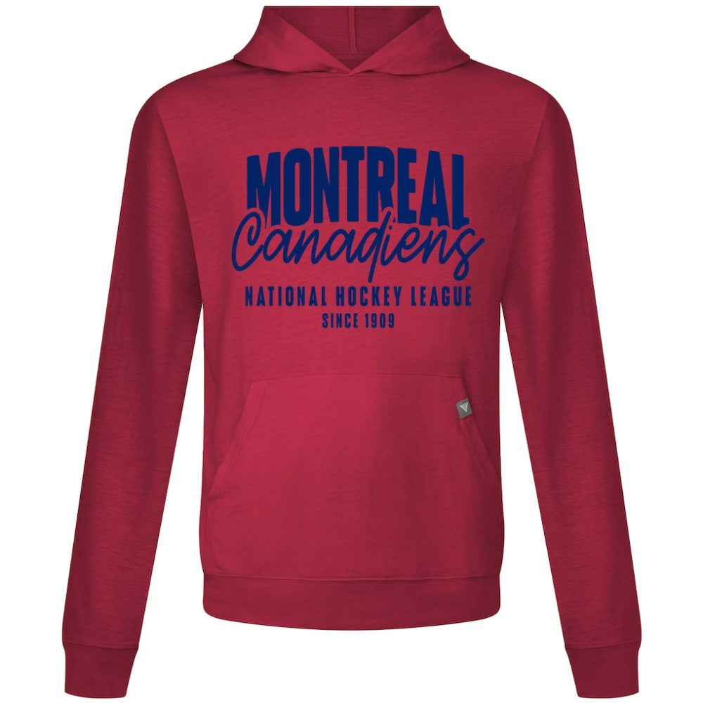 NHL Montreal Canadiens Levelwear Relay Response Pullover Hoodie - Red