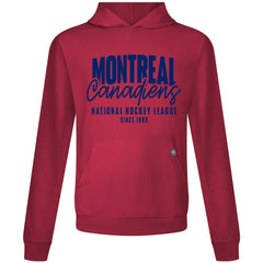 NHL Montreal Canadiens Levelwear Relay Response Pullover Hoodie - Red
