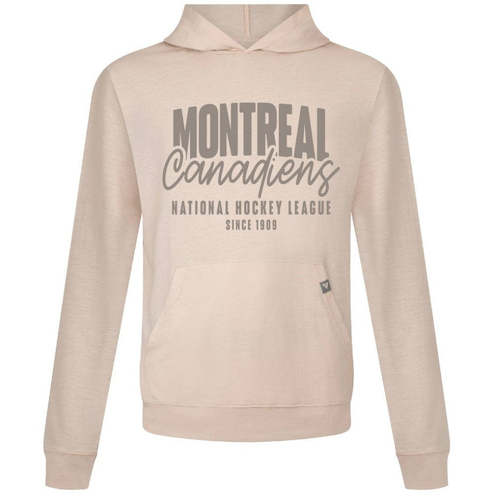 NHL Montreal Canadiens Levelwear Relay Response Pullover Hoodie - Khaki
