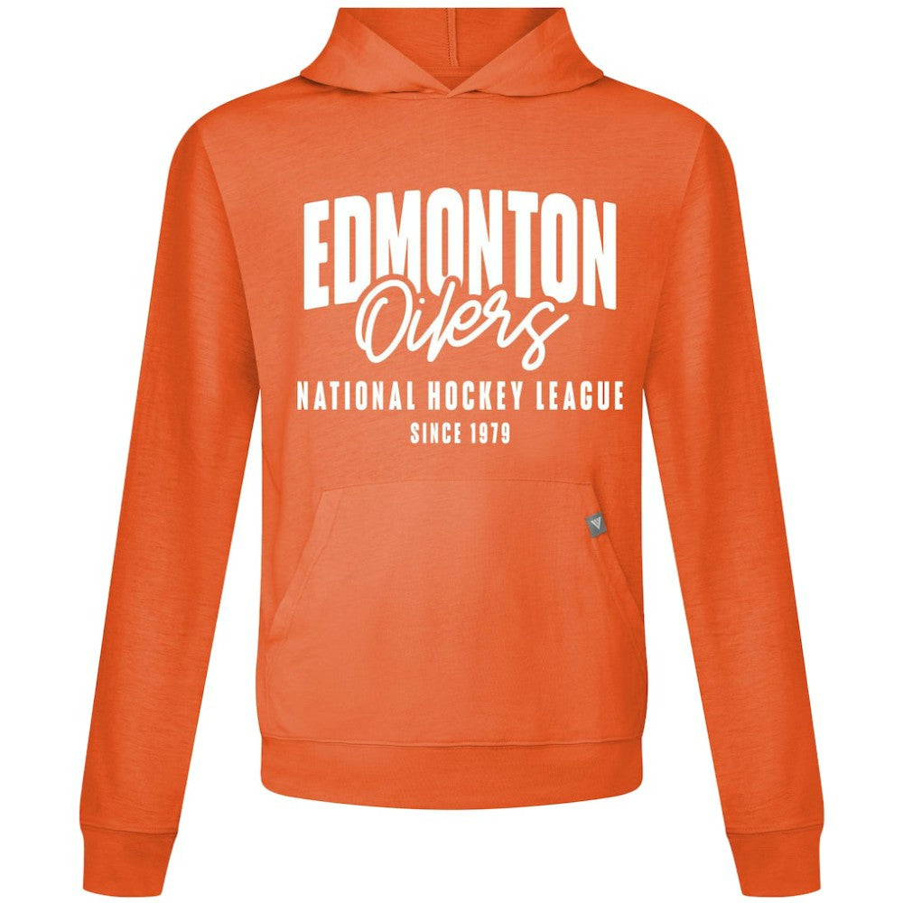 NHL Edmonton Oilers Levelwear Relay Response Pullover Hoodie - Orange