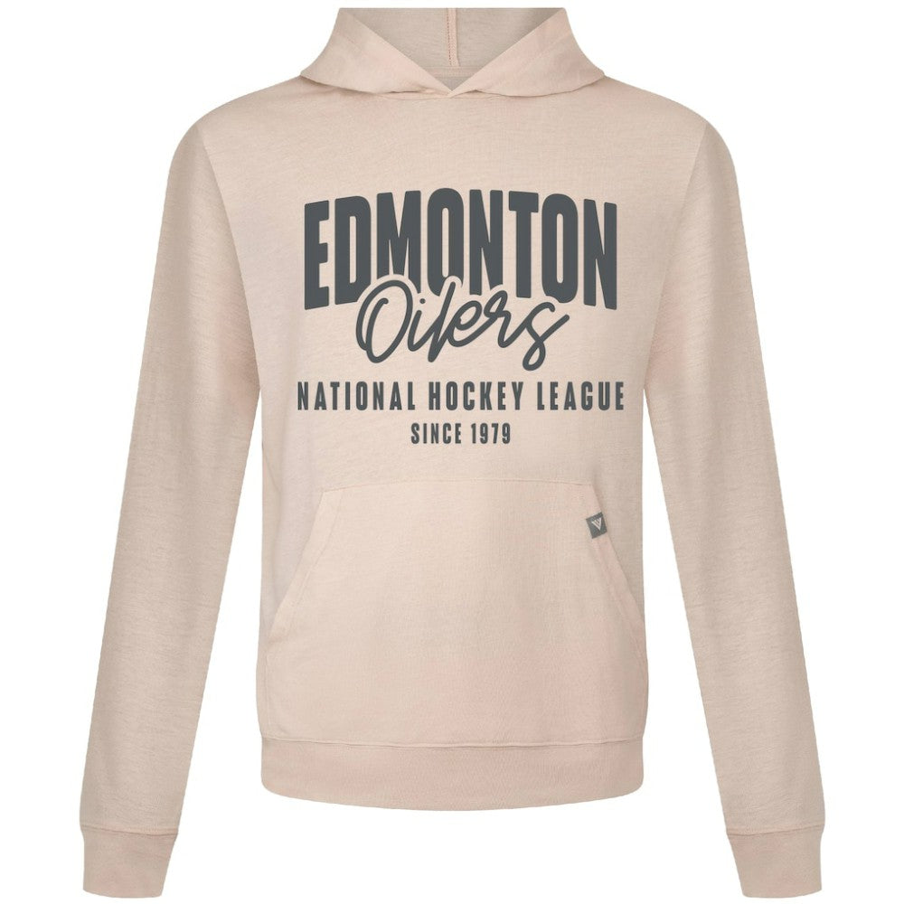 NHL Edmonton Oilers Levelwear Relay Response Pullover Hoodie - Khaki