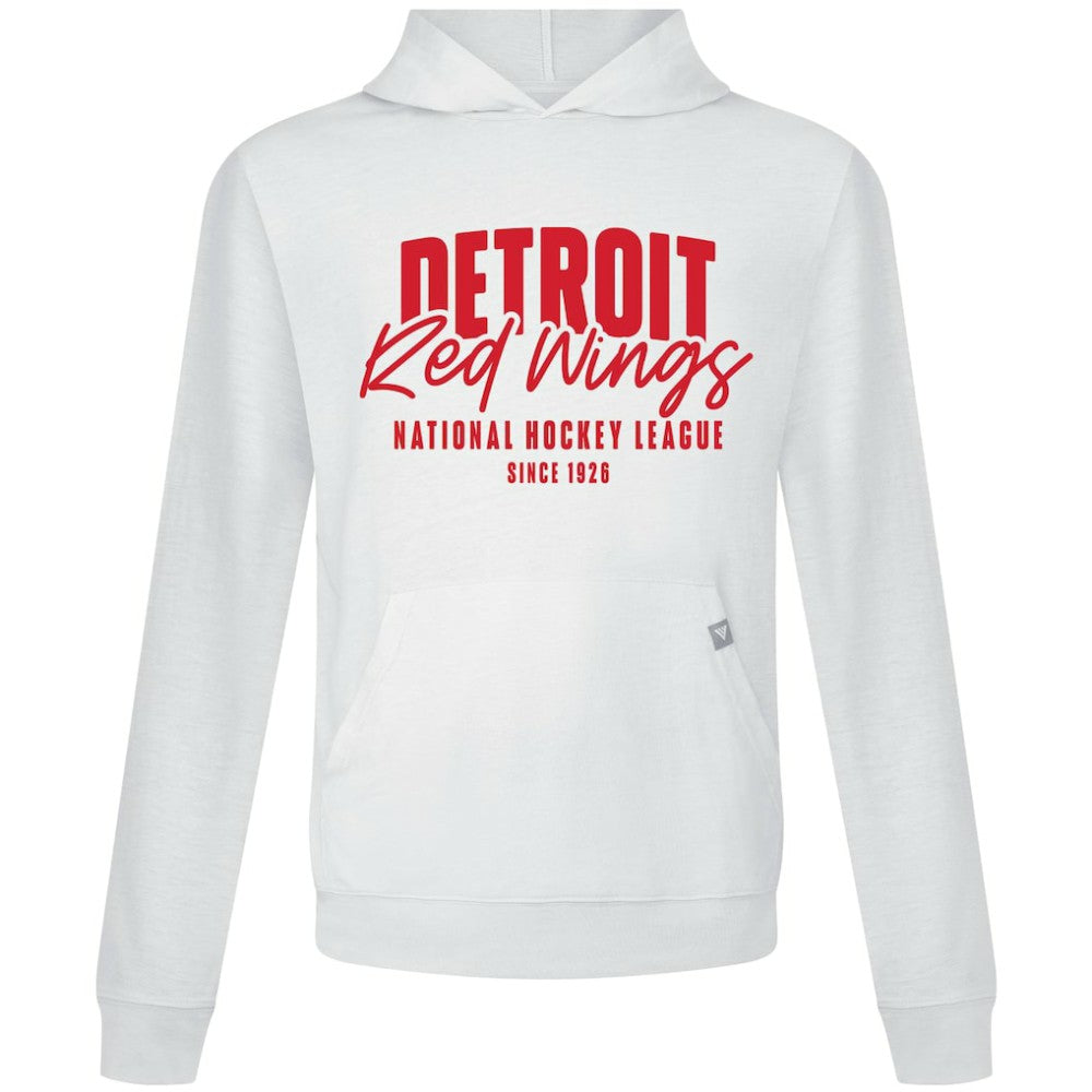 NHL Detroit Red Wings Levelwear Relay Response Pullover Hoodie - White