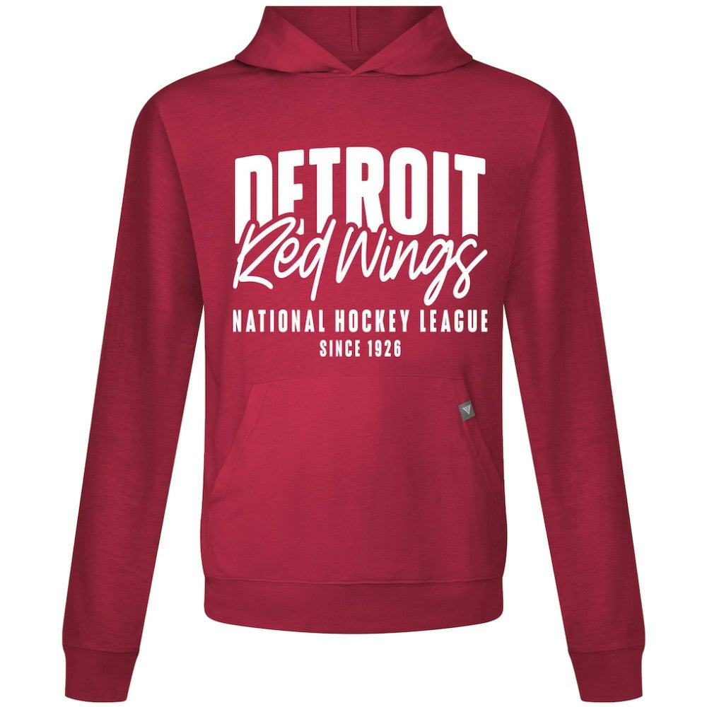 NHL Detroit Red Wings Levelwear Relay Response Pullover Hoodie - Red