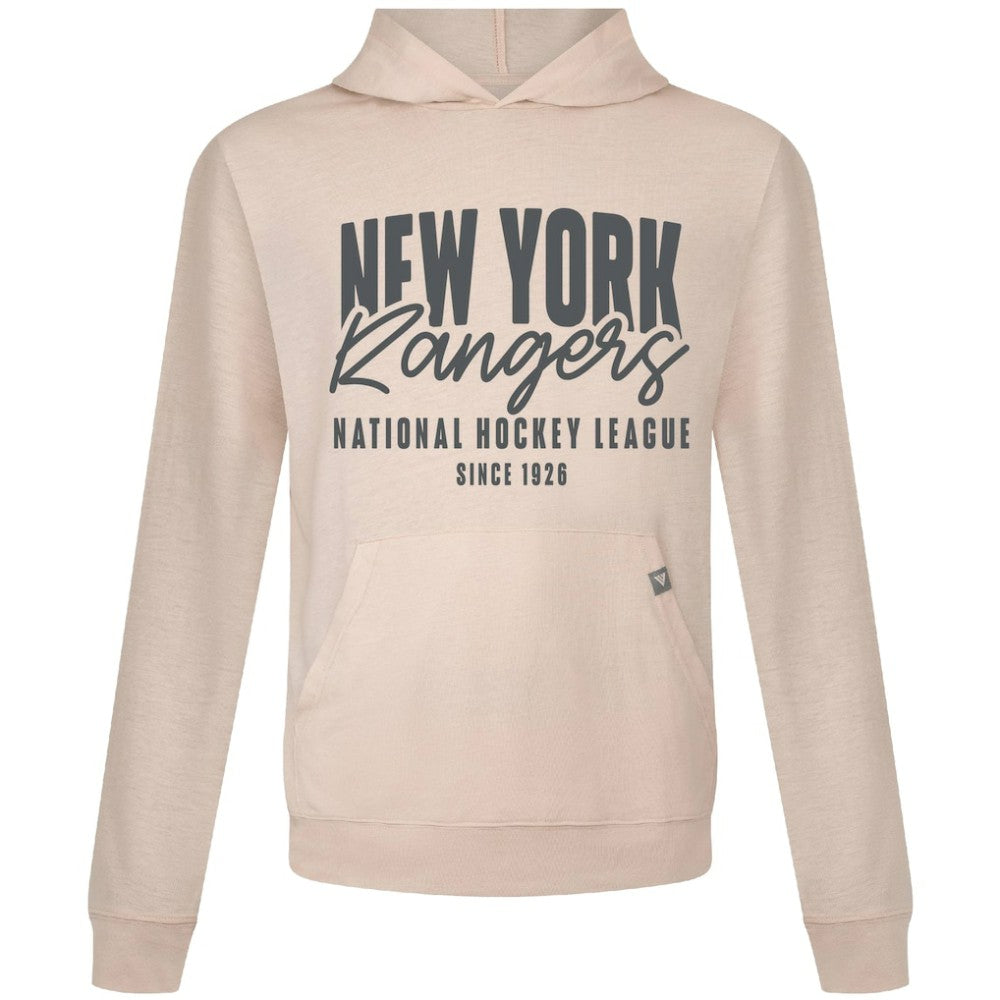NHL New York Rangers Levelwear Relay Response Pullover Hoodie - Khaki