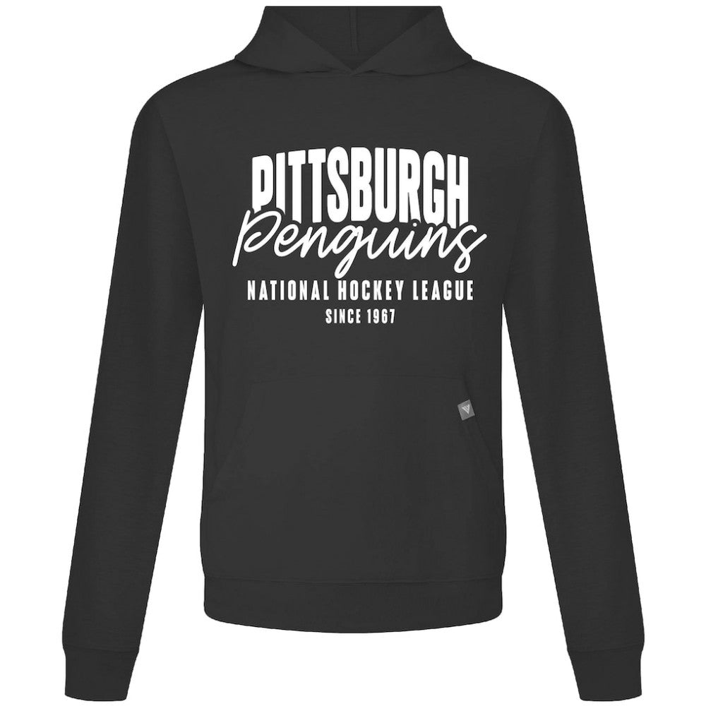 NHL Pittsburgh Penguins Levelwear Relay Response Pullover Hoodie - Black