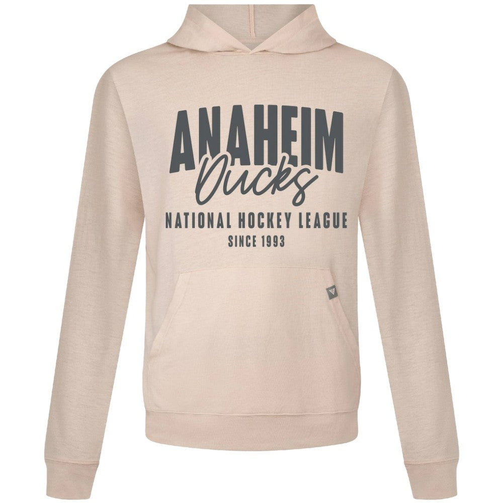 NHL Anaheim Ducks Levelwear Relay Response Pullover Hoodie - Khaki